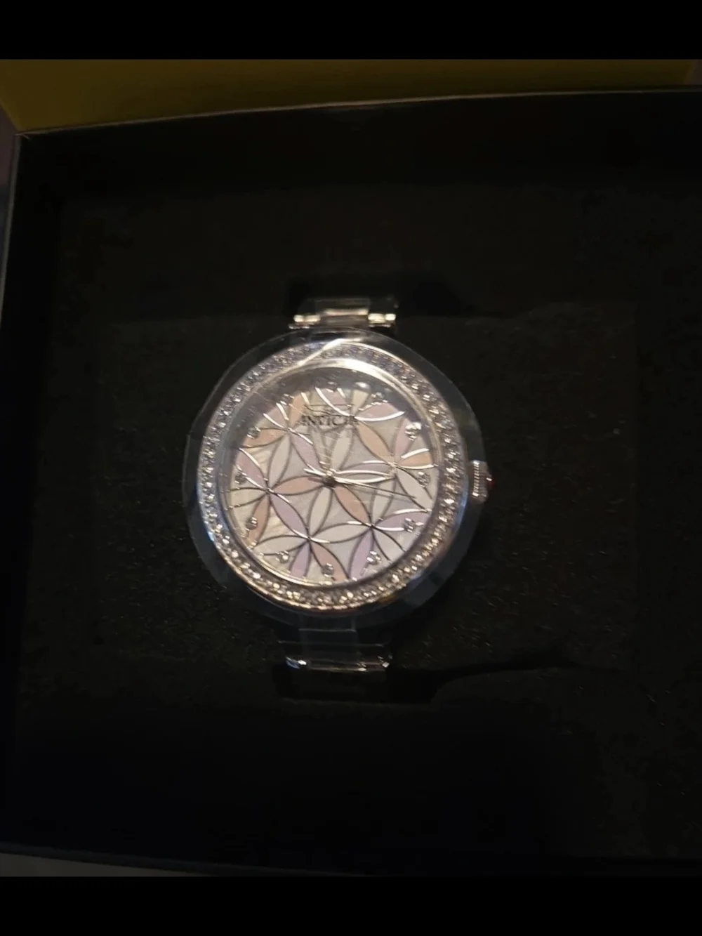28823 Invicta Wildflower Women's Watch Silver Flower Dial 34mm